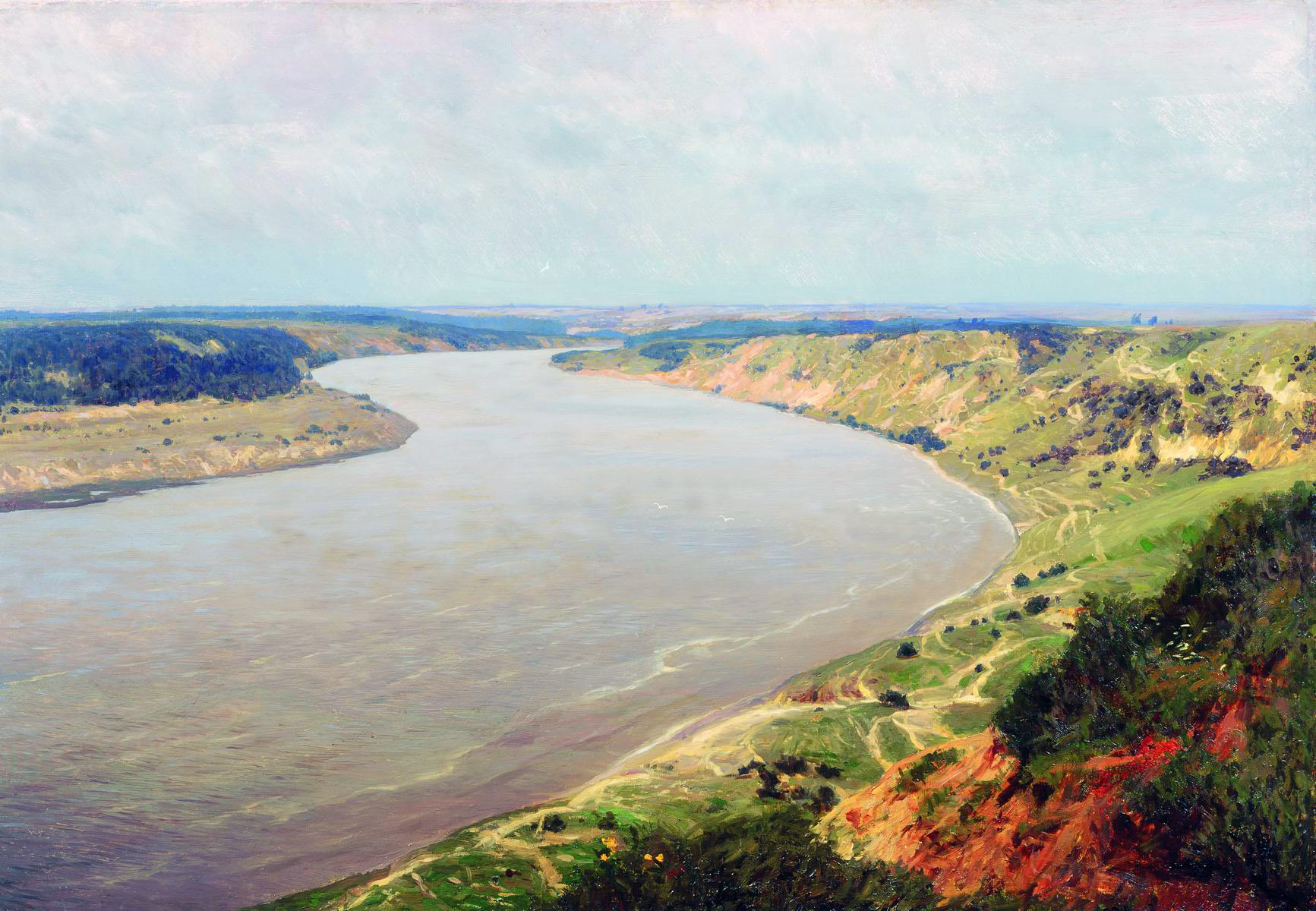 Жуковский С.. Река Неман. 1895
