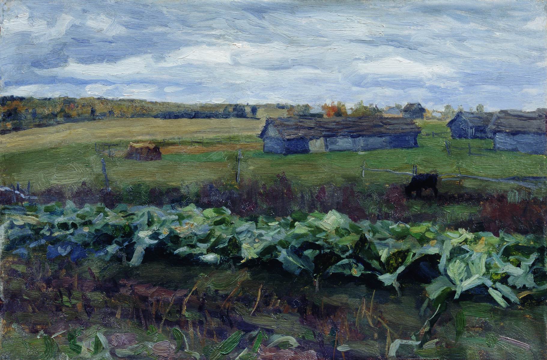 Жуковский С.. Огороды. 1902
