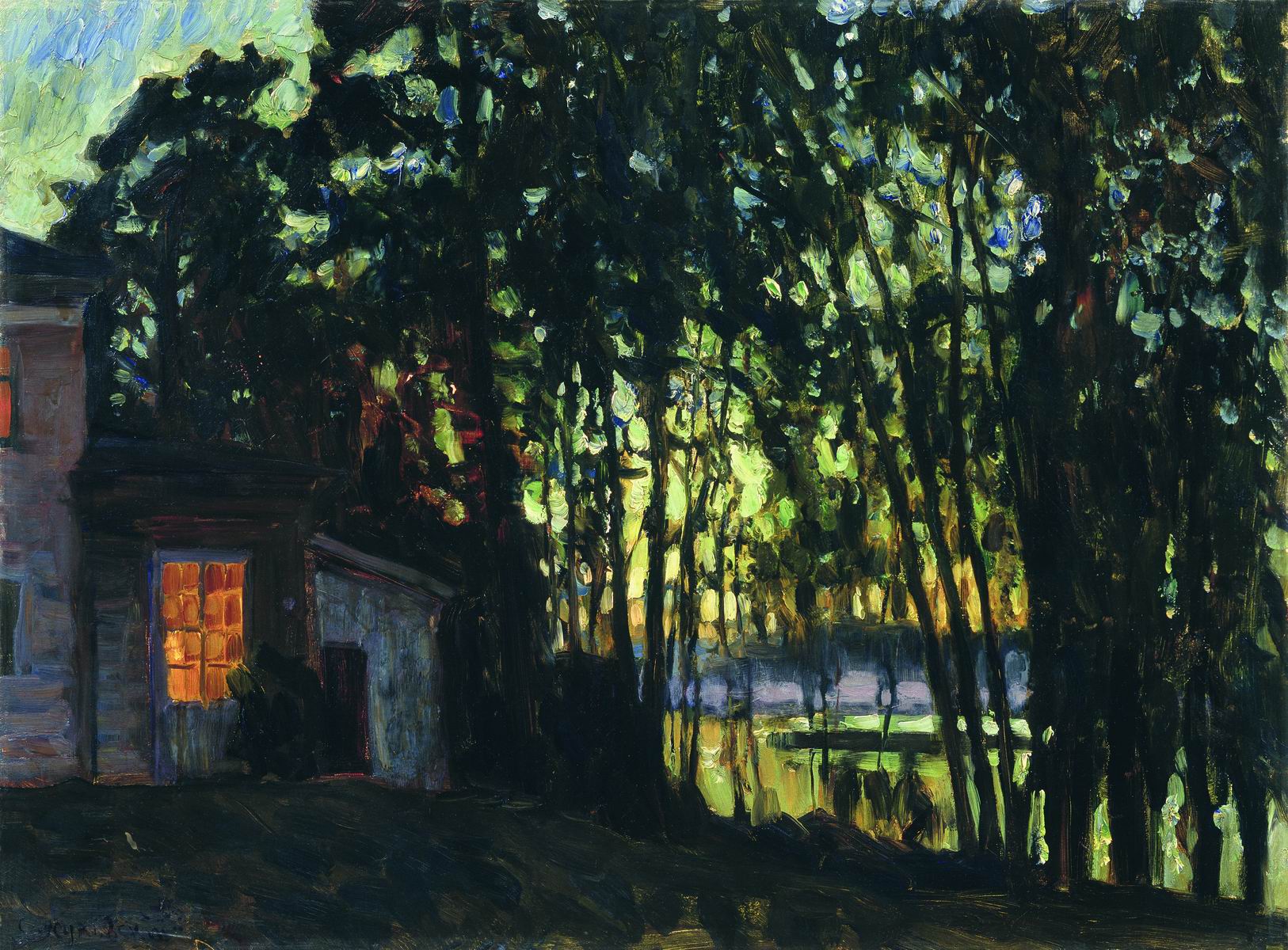 Жуковский С.. Июльская ночь. 1916