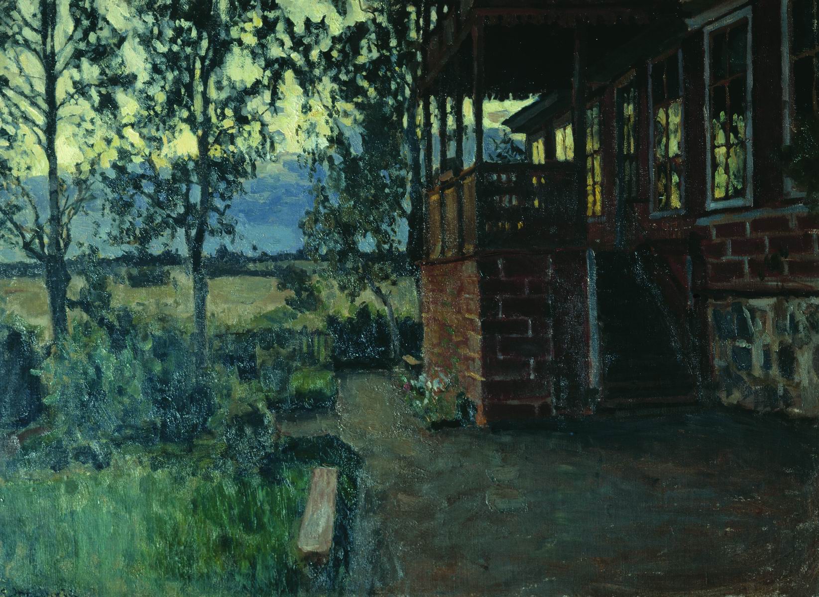 Жуковский С.. Поздние сумерки. 1908