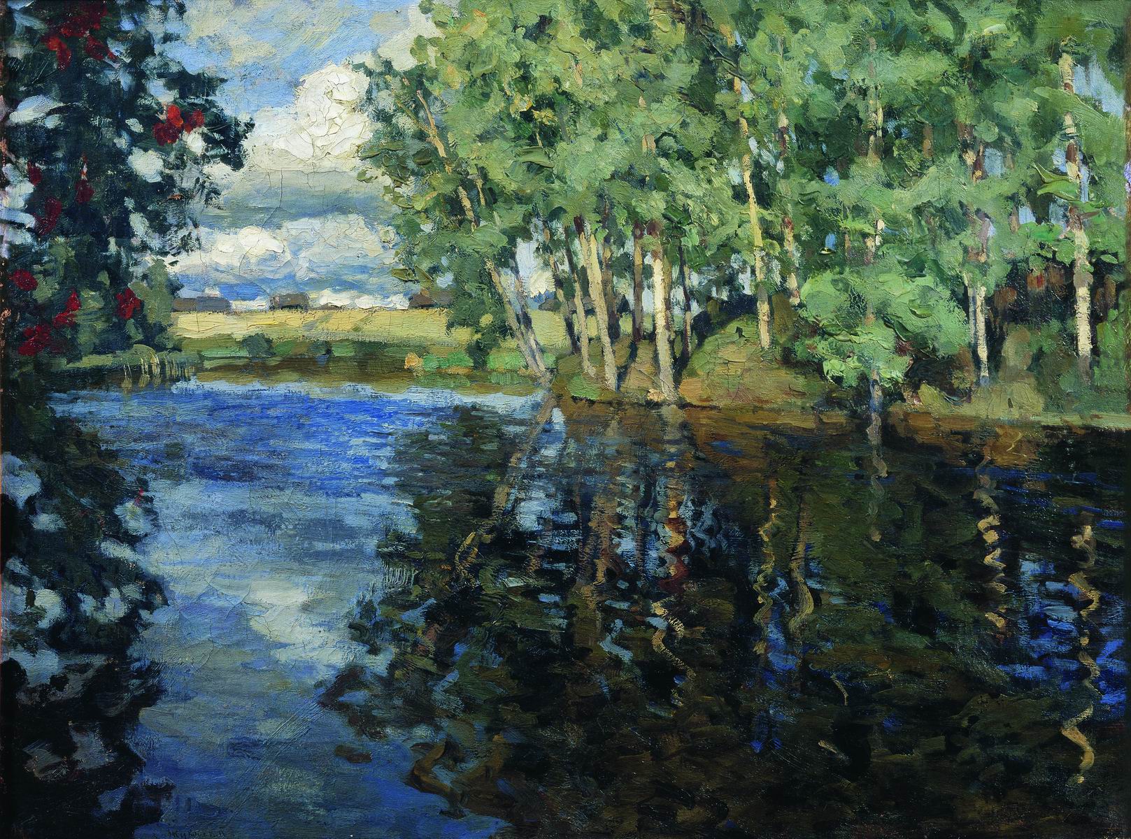Жуковский С.. Река. 1904