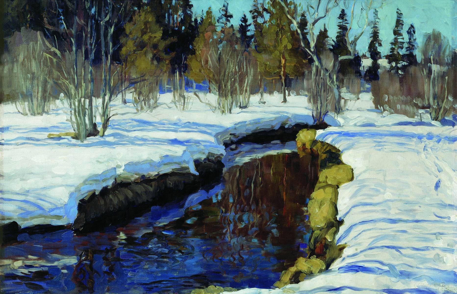 Жуковский С.. Зима. 1910