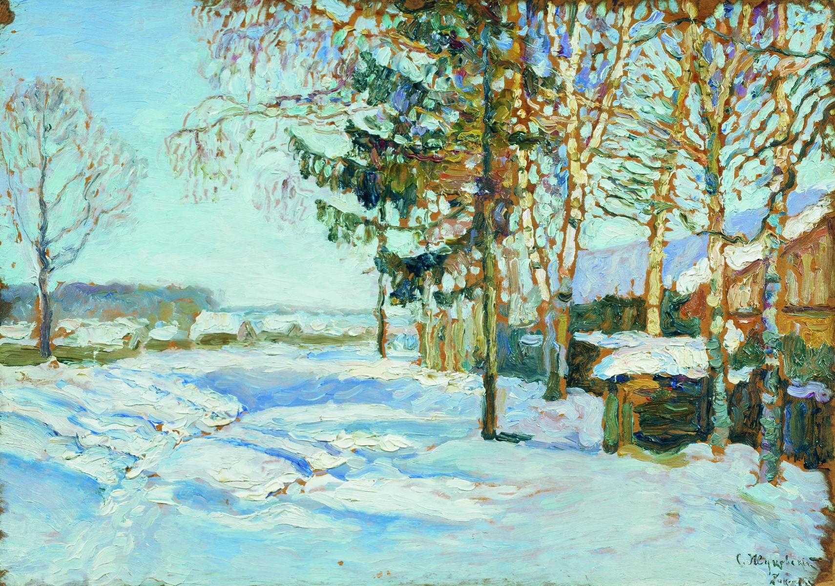Жуковский С.. К весне. Середина 1920-х