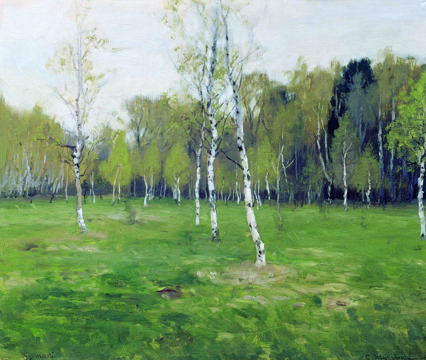 Жуковский С.. В мае. 1899