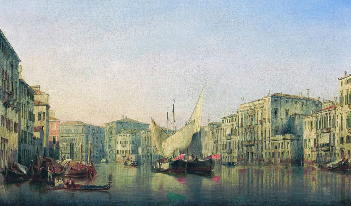 Мордвинов. Вид Венеции. 1851