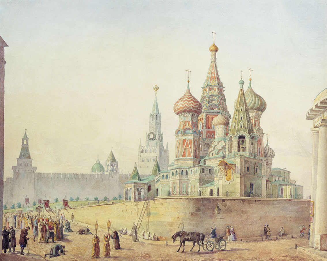 Рабус. Храм Василия Блаженного. 1830-1840-е