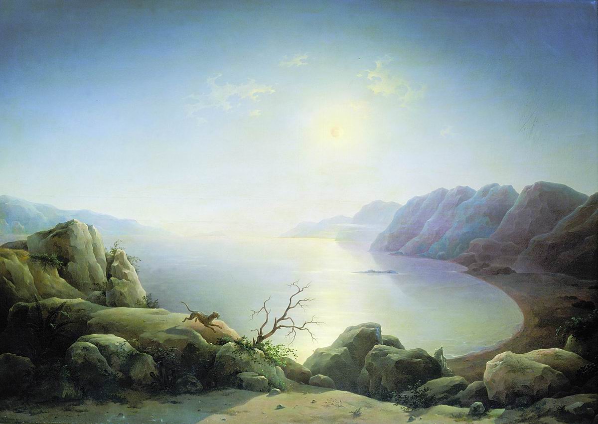 Чернецов Г.. Мертвое море. 1850