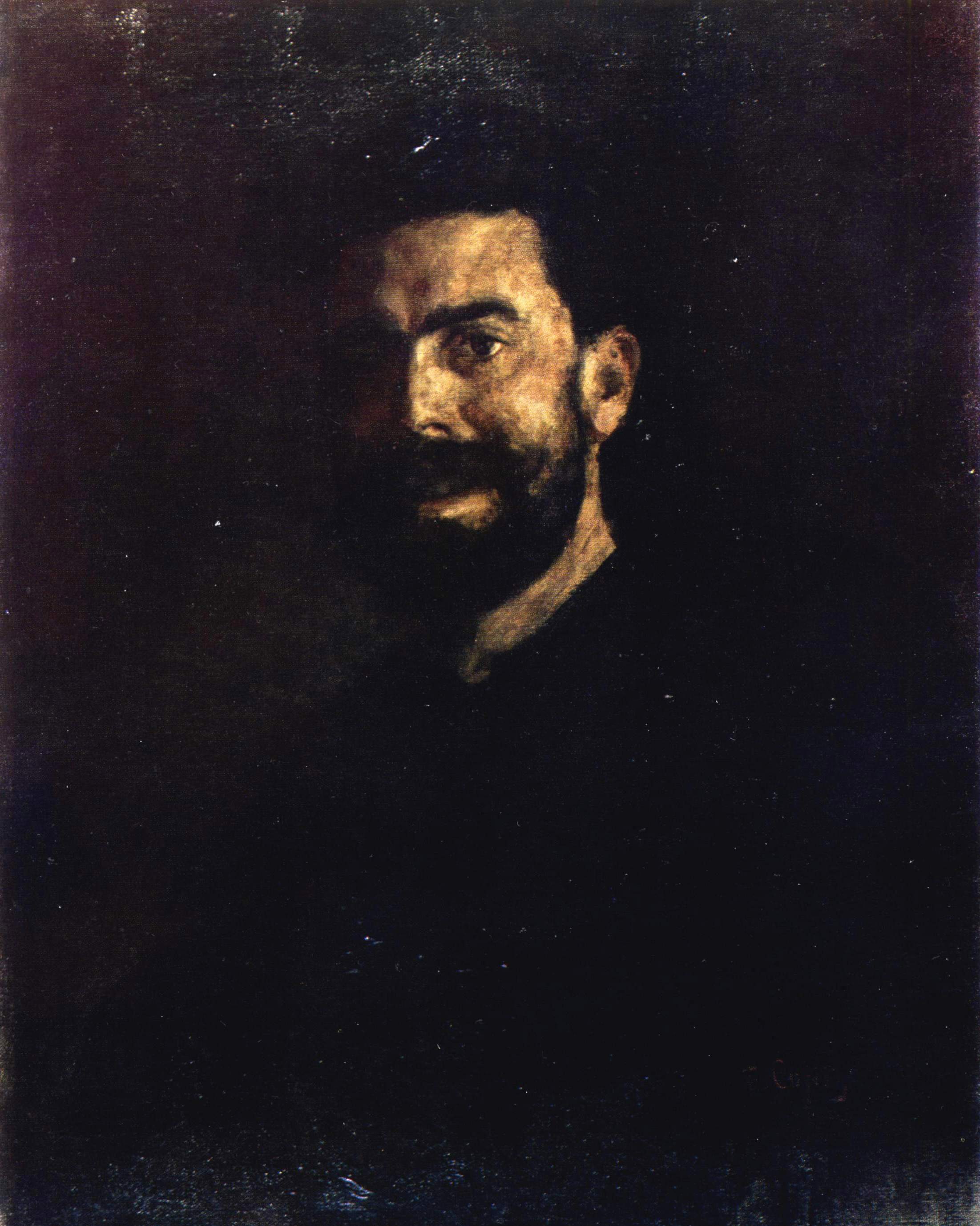 Серов В.. Портрет Антонио д'Андраде. 1886
