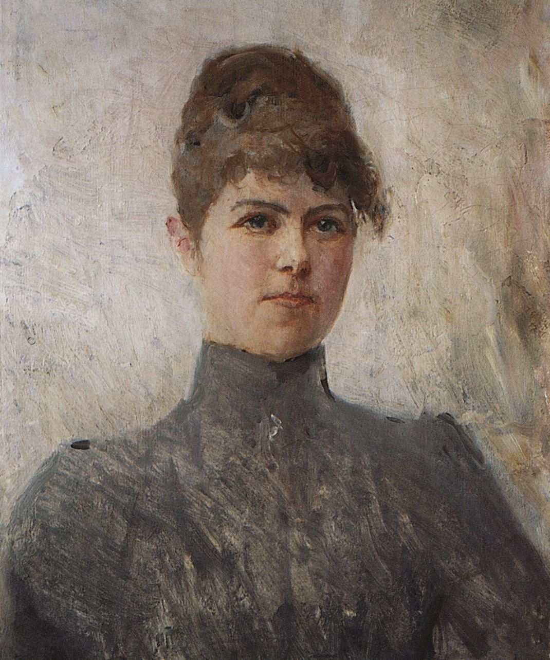 Серов В.. Портрет актрисы М.Я.Ван-Зандт, в замужестве Чериновой. 1886