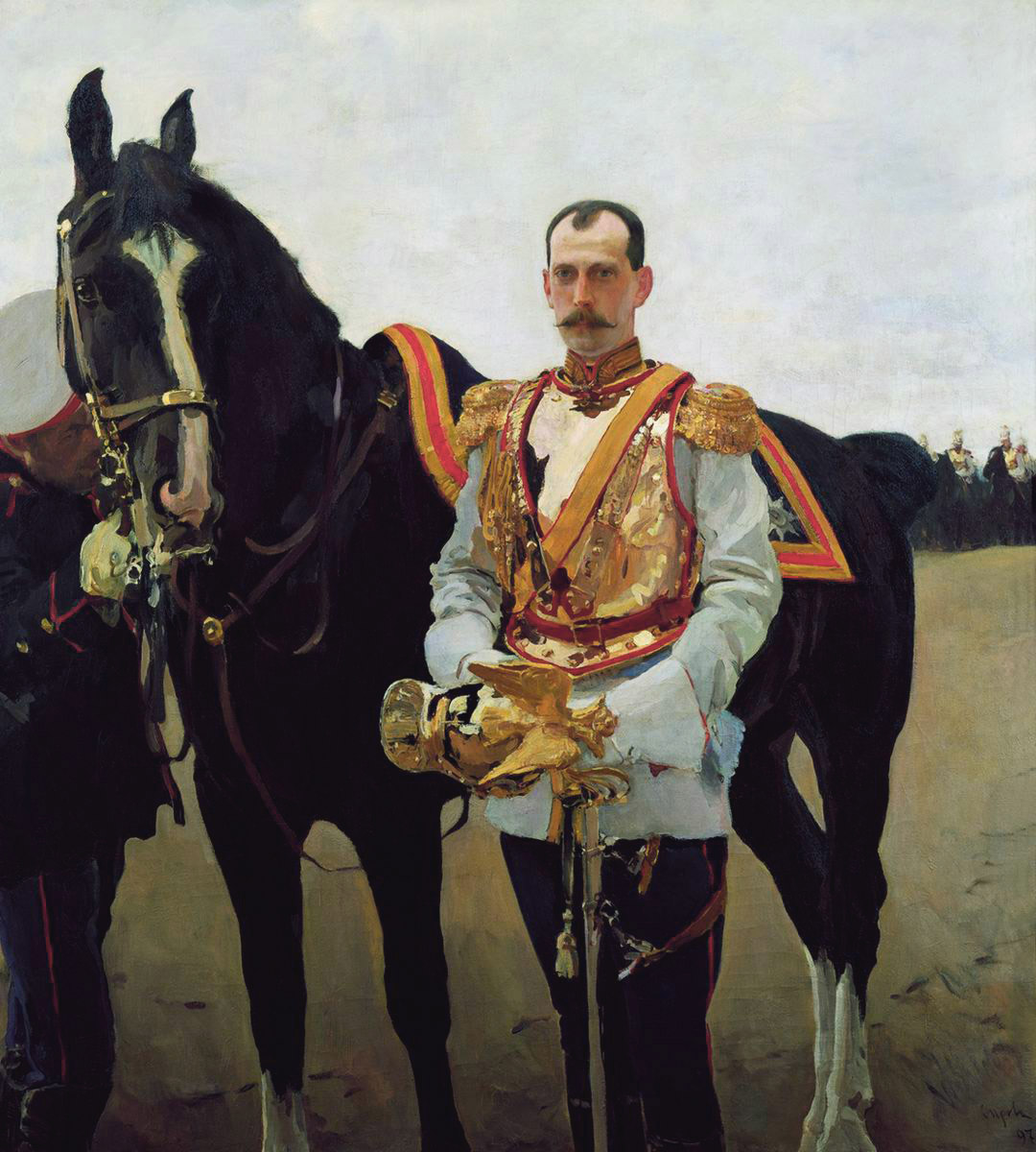 Серов В.. Портрет великого князя Павла Александровича. 1897