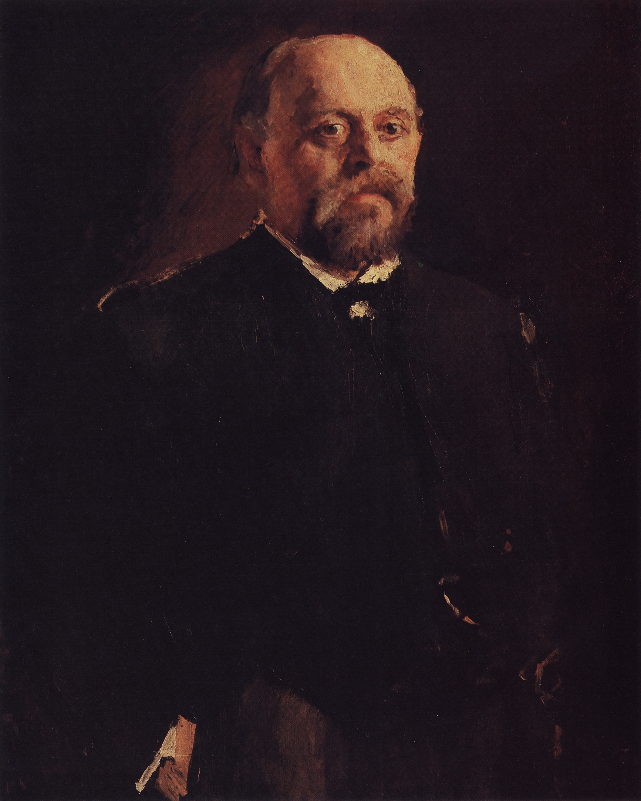 Серов В.. Портрет С.И.Мамонтова. 1887