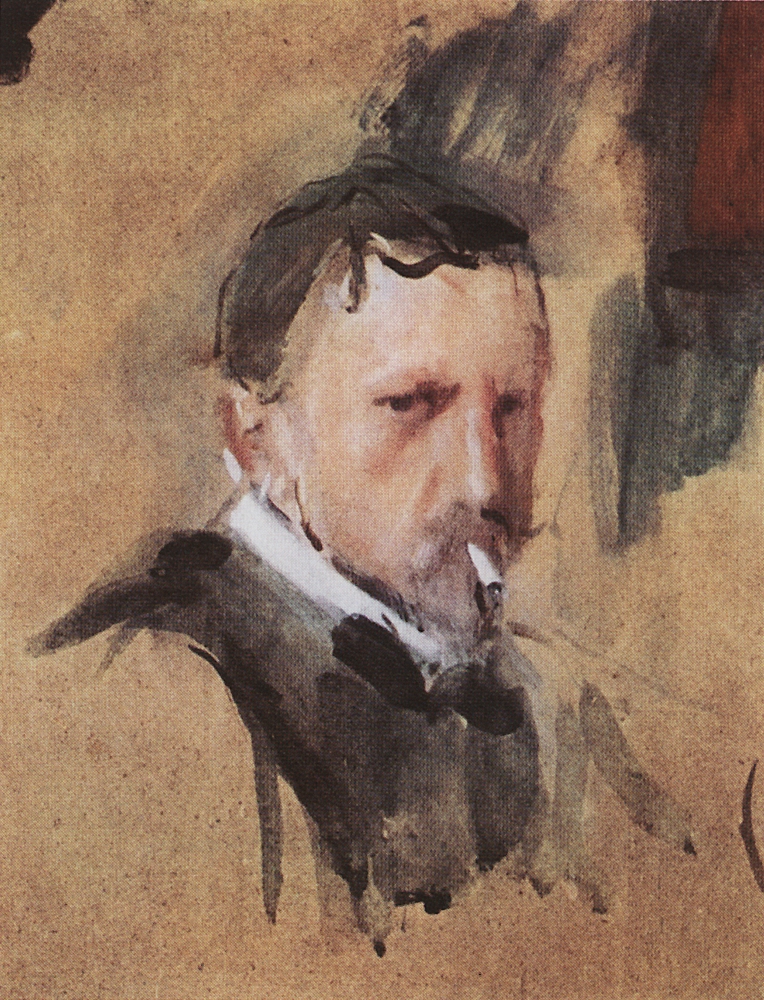 Серов В.. Автопортрет. 1901