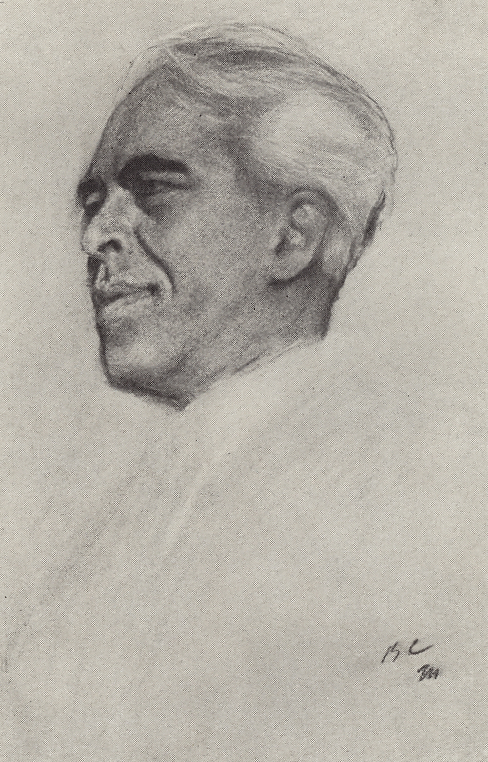 Серов В.. Портрет К.С.Станиславского. 1911