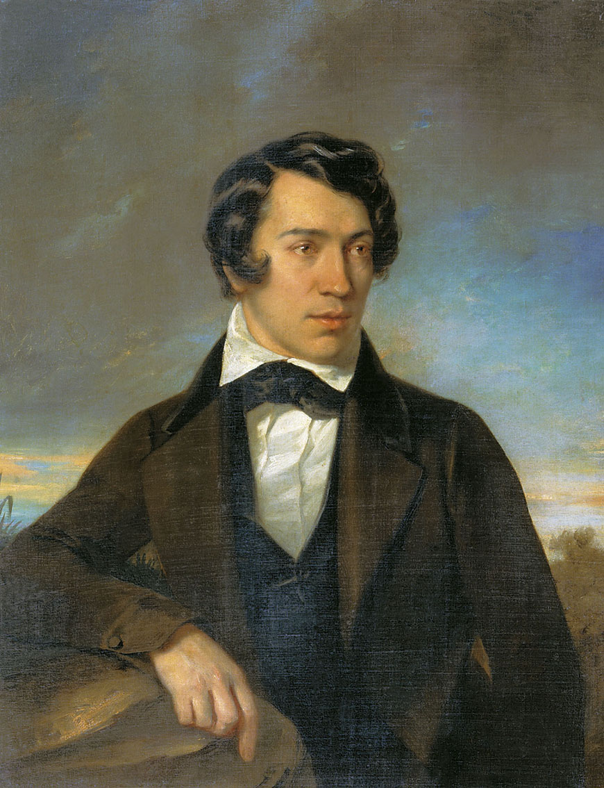 Хомяков. Автопортрет. 1842