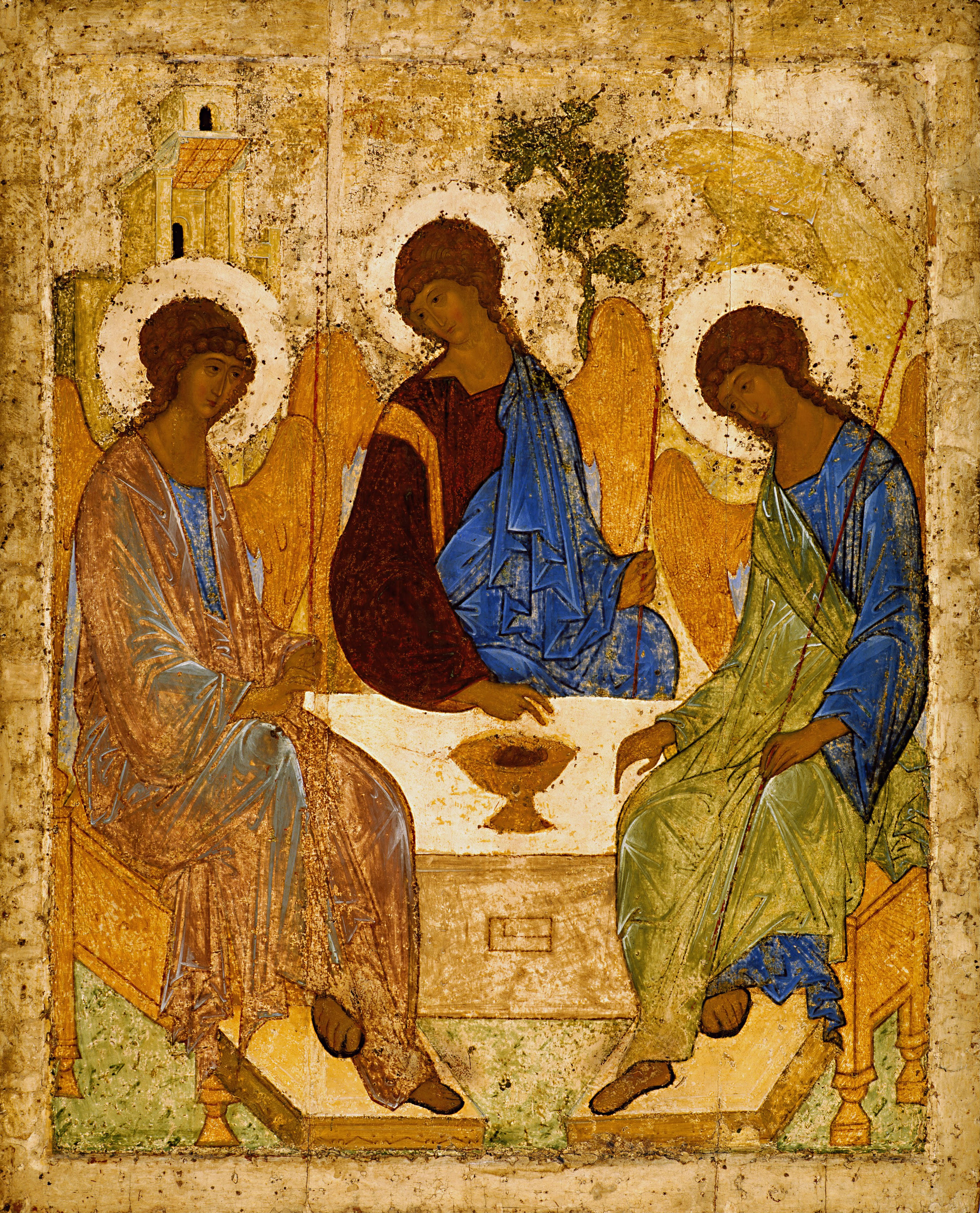 Рублев. Троица. 1425-1427