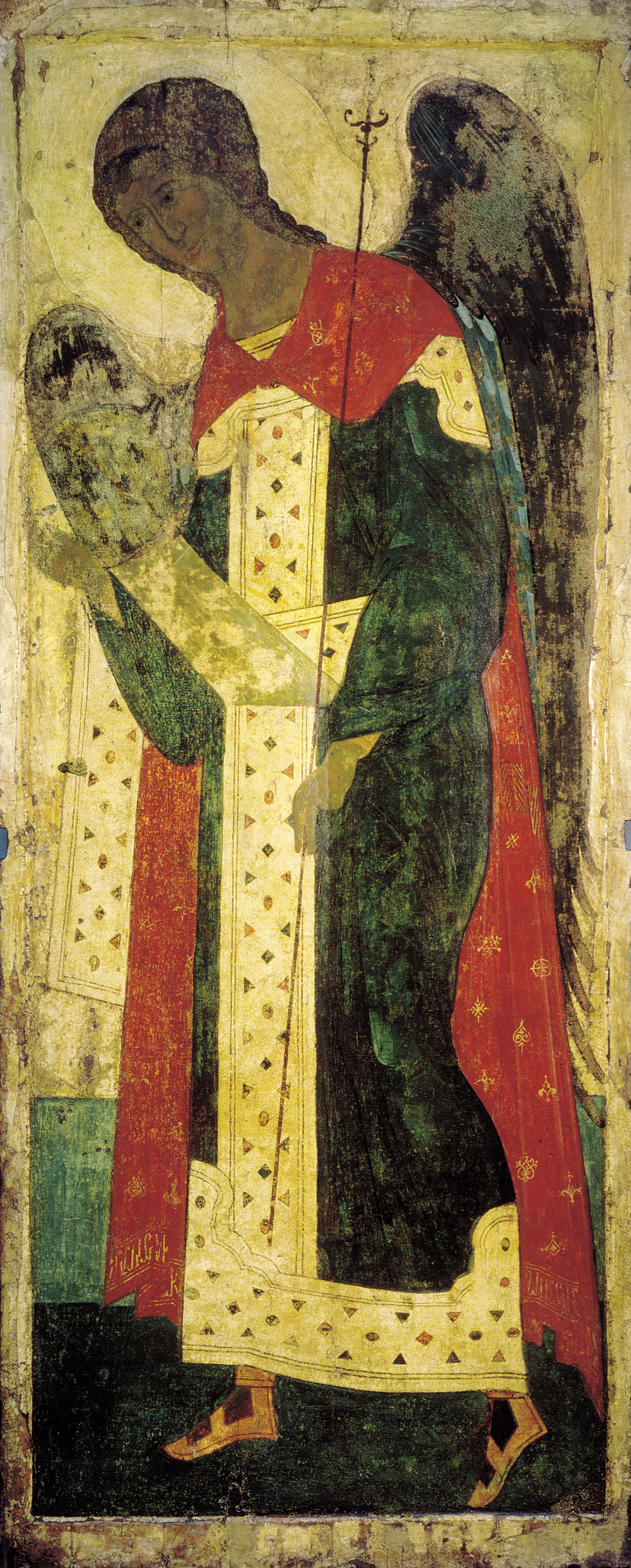 Рублев. Архангел Гавриил. 1408