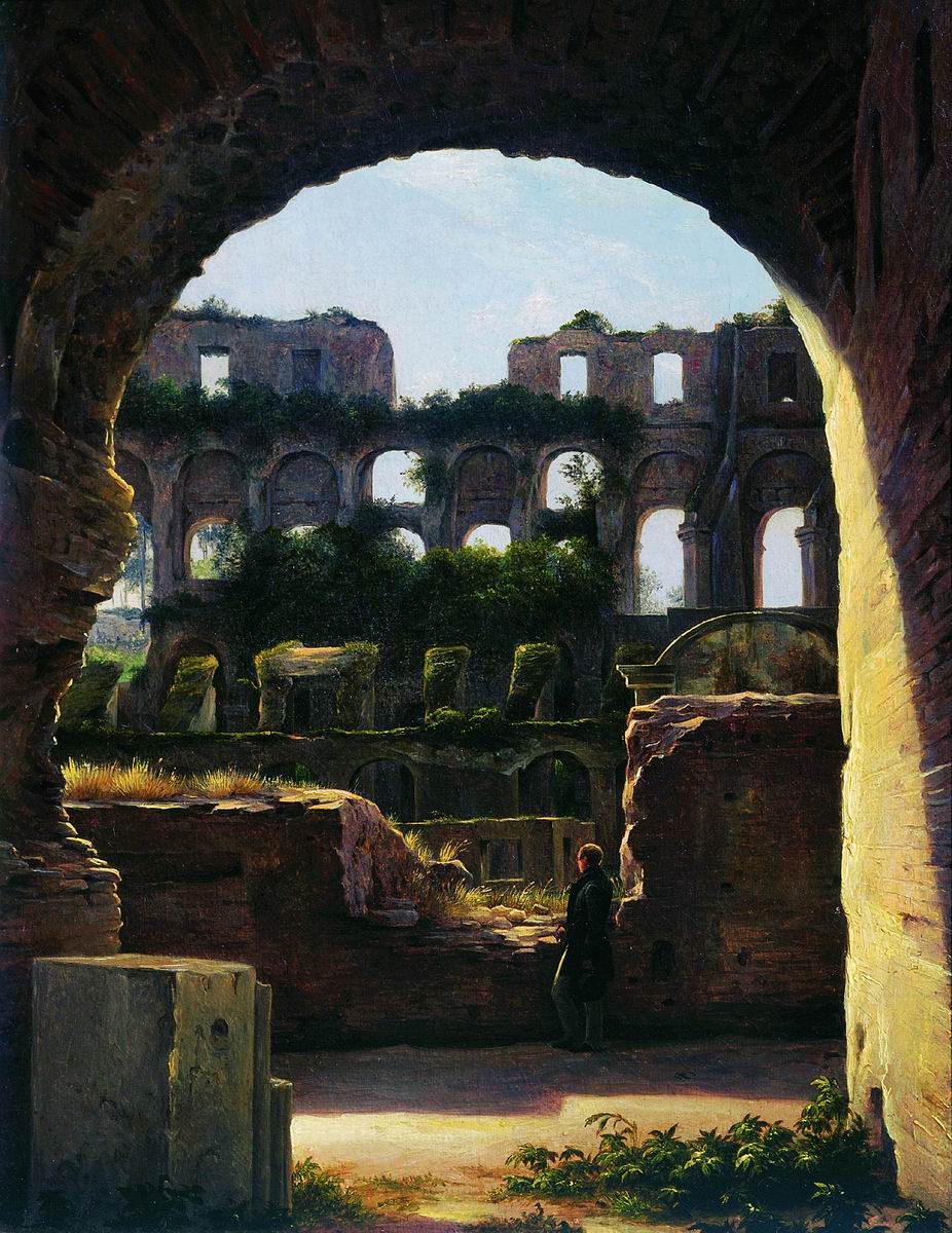 Чернецов Н.. Колизей. 1840