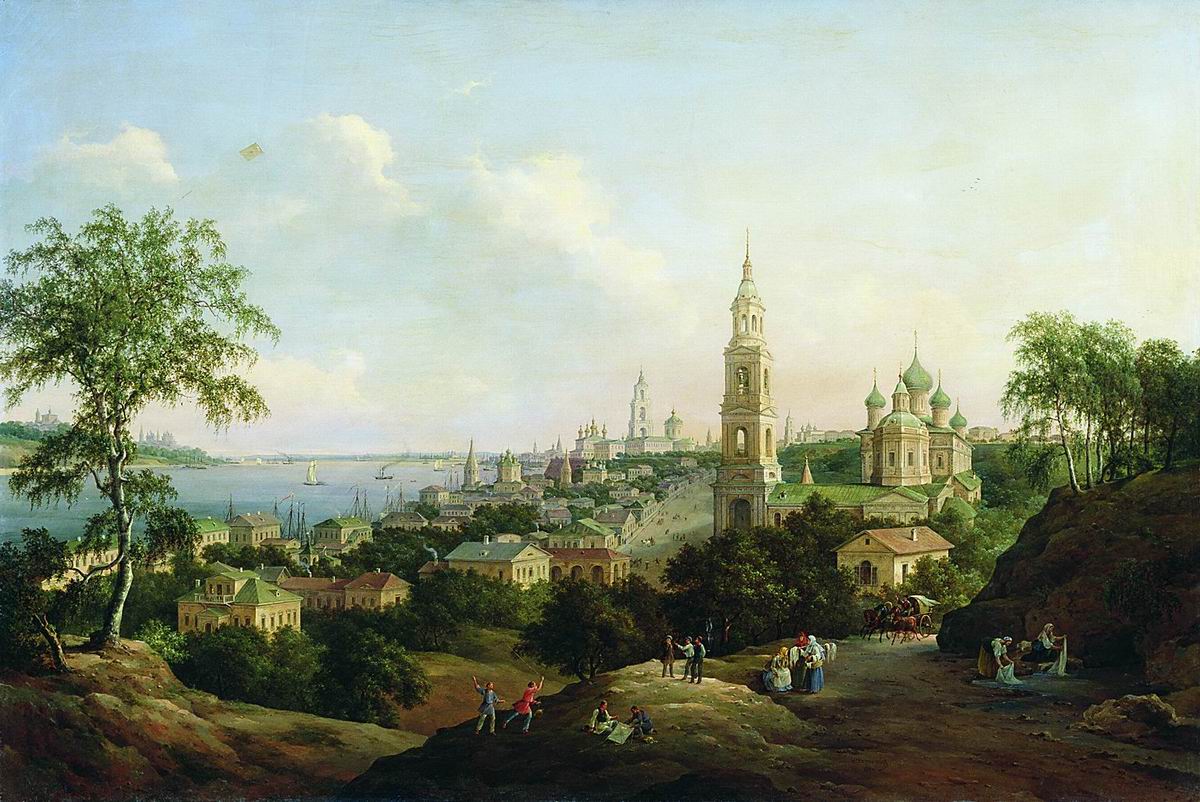 Чернецов Н.. Кострома. 1862
