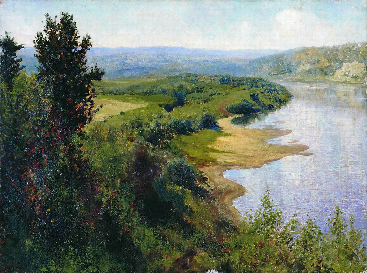 Поленов. Река. 1899