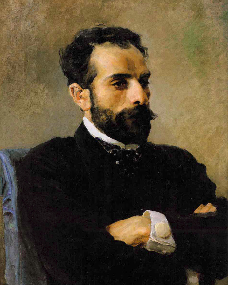 Поленов. Портрет И.И.Левитана. 1891