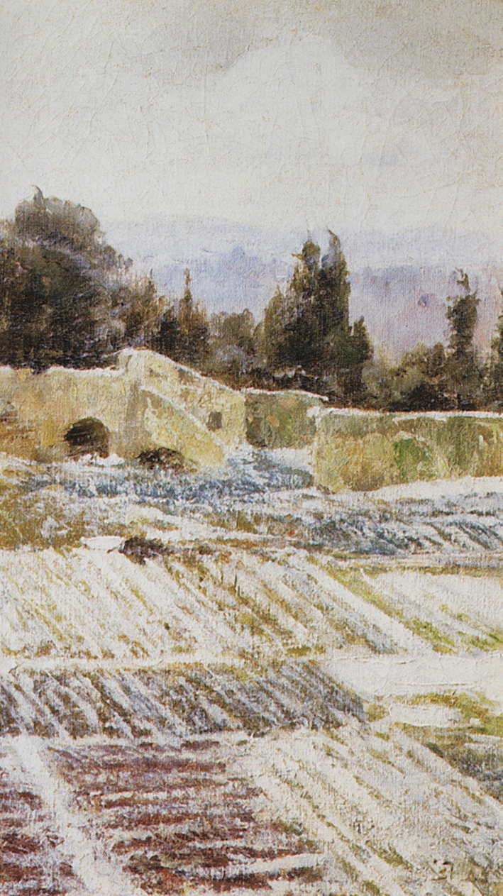 Поленов. Зима в Риме. 1872