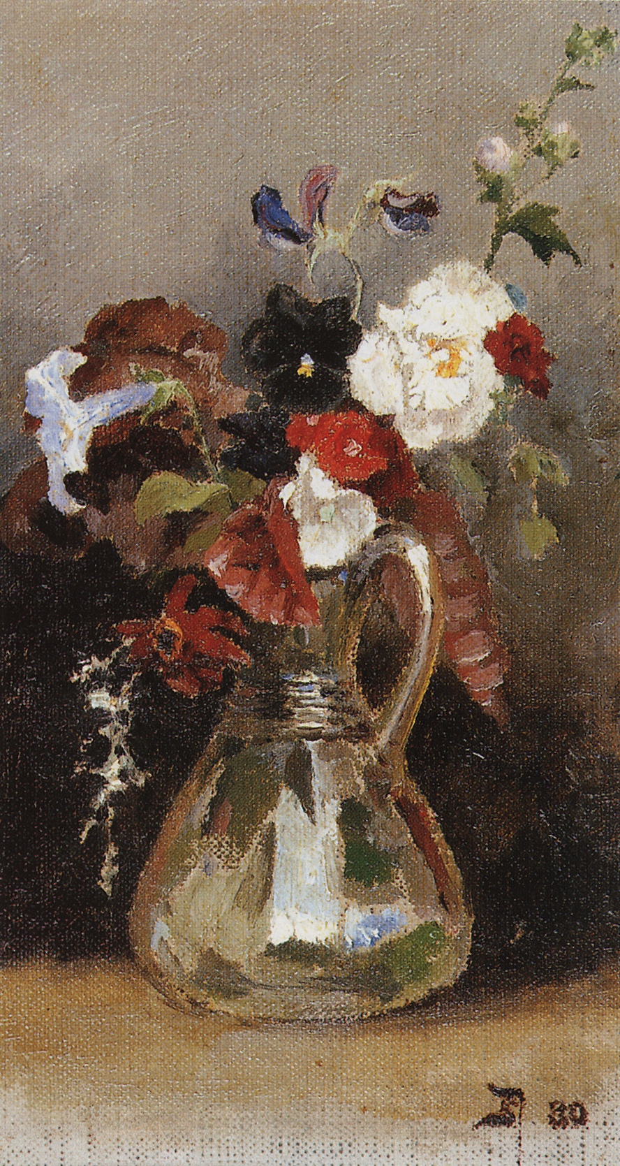 Поленов. Букет цветов. 1880