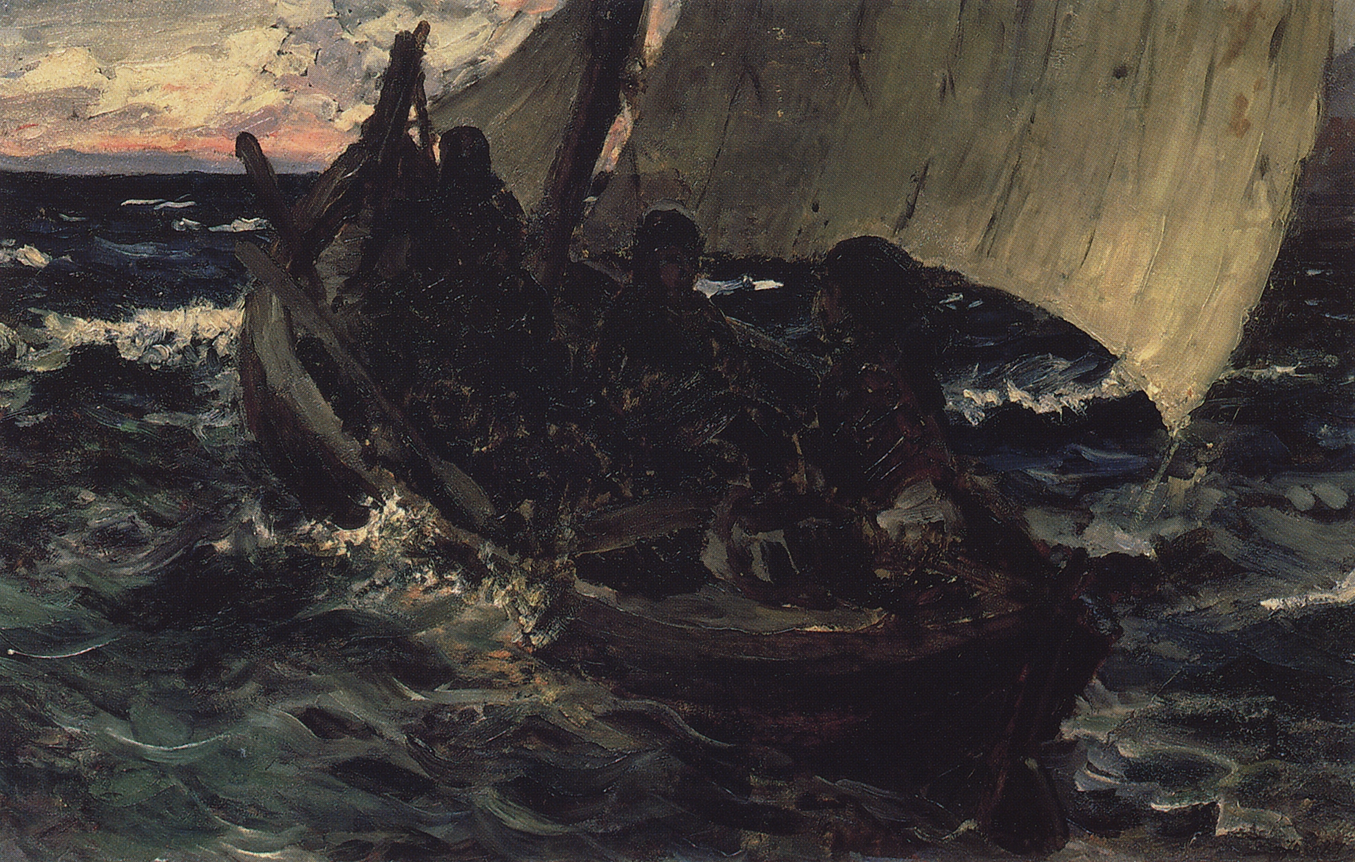Поленов. Барка. 1874-1887