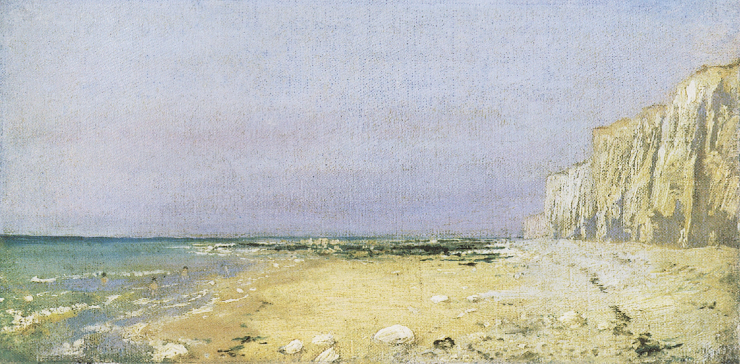 Поленов. Нормандский берег. 1874