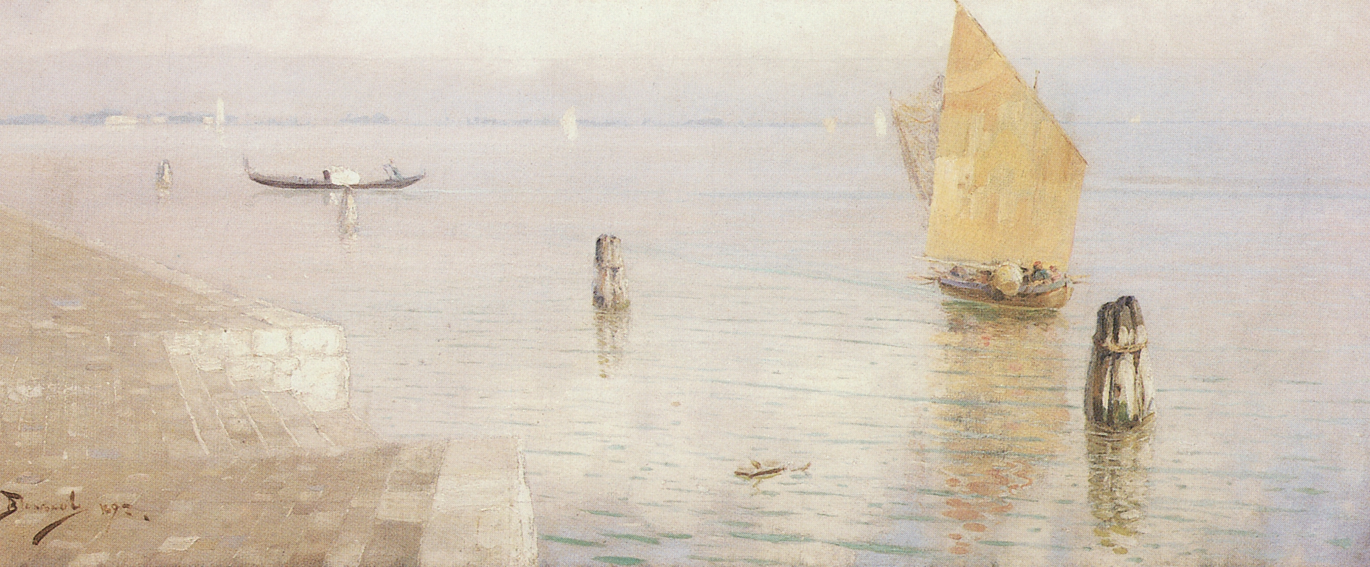 Поленов. Лагуна. Венеция. 1897