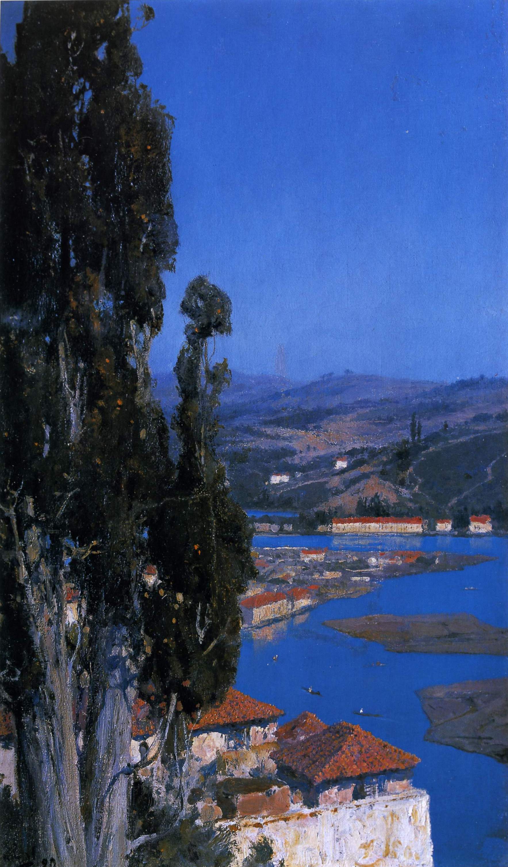 Поленов. Константинополь. Золотой Рог. 1890