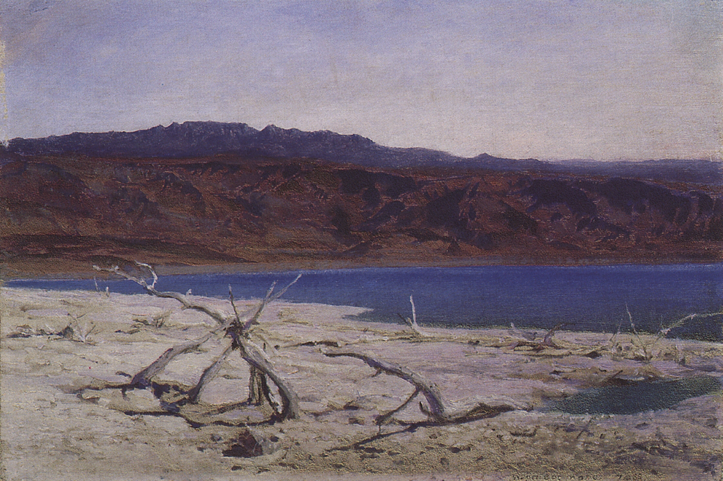 Поленов. Мертвое море. 1882