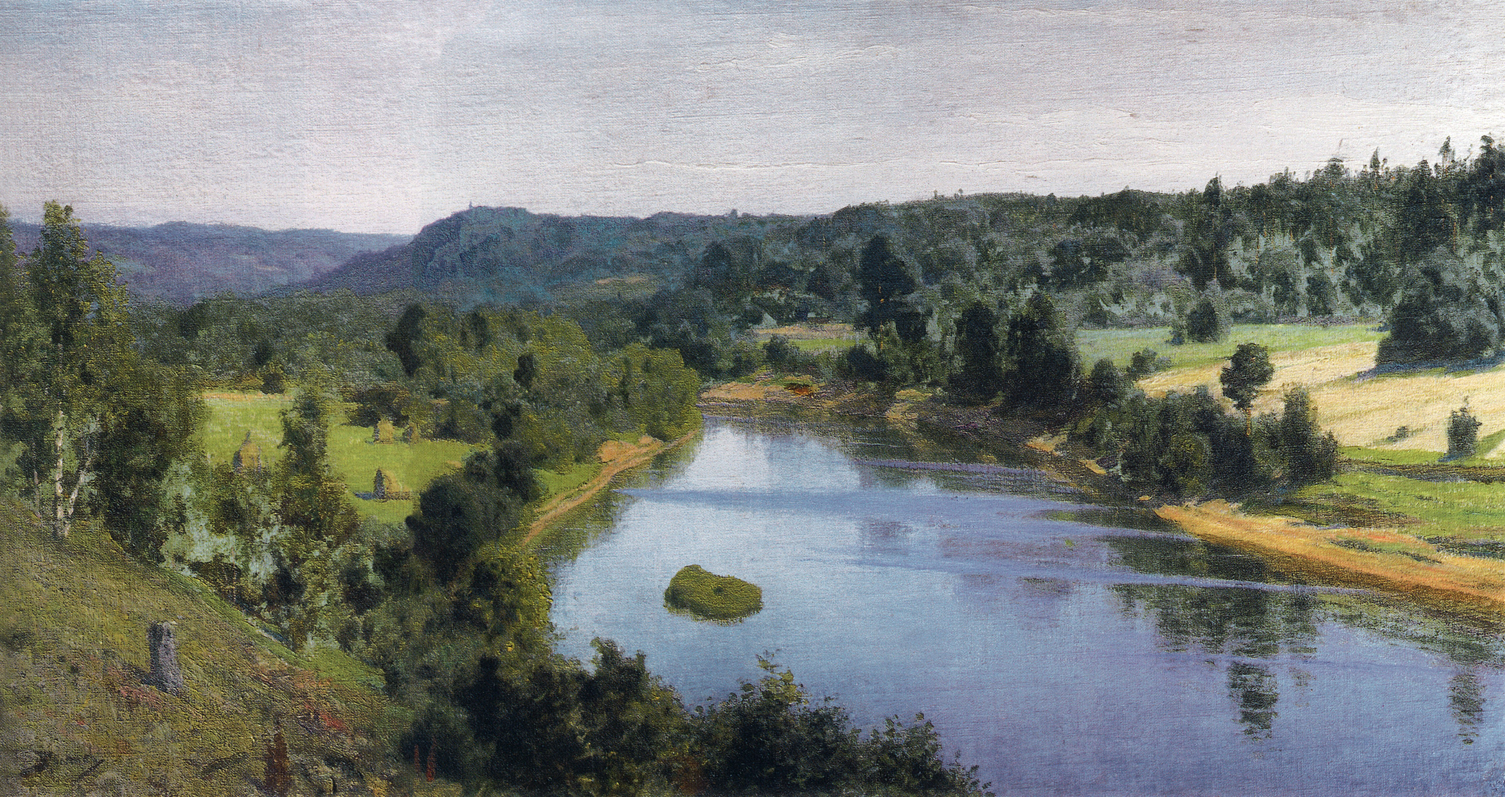 Поленов. Река Оять. 1880-е