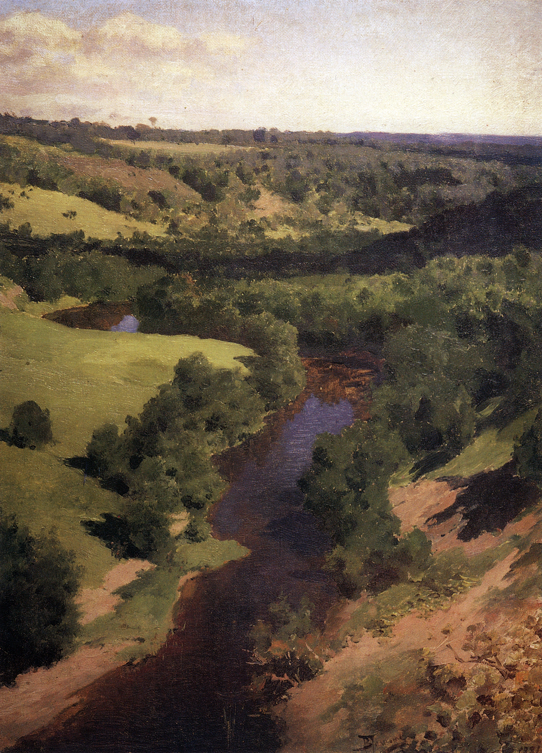 Поленов. Река Воря. 1881
