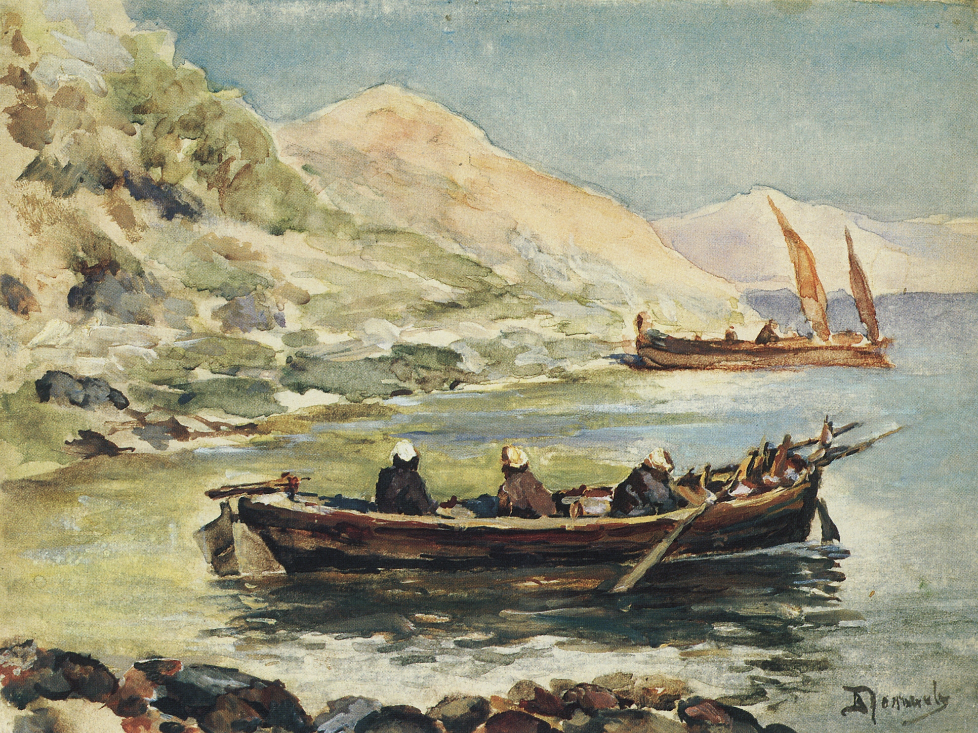 Поленов. Иоанн и Иаков. 1900-е