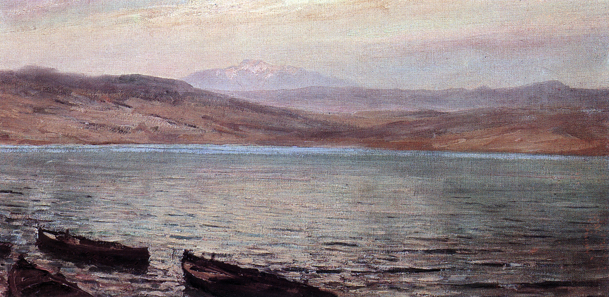 Поленов. Тивериадское (Генисаретское) озеро. 1881-882