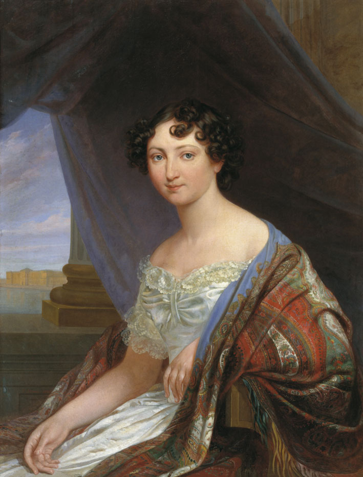Будкин. Портрет великой княгини Анны Павловны. 1846