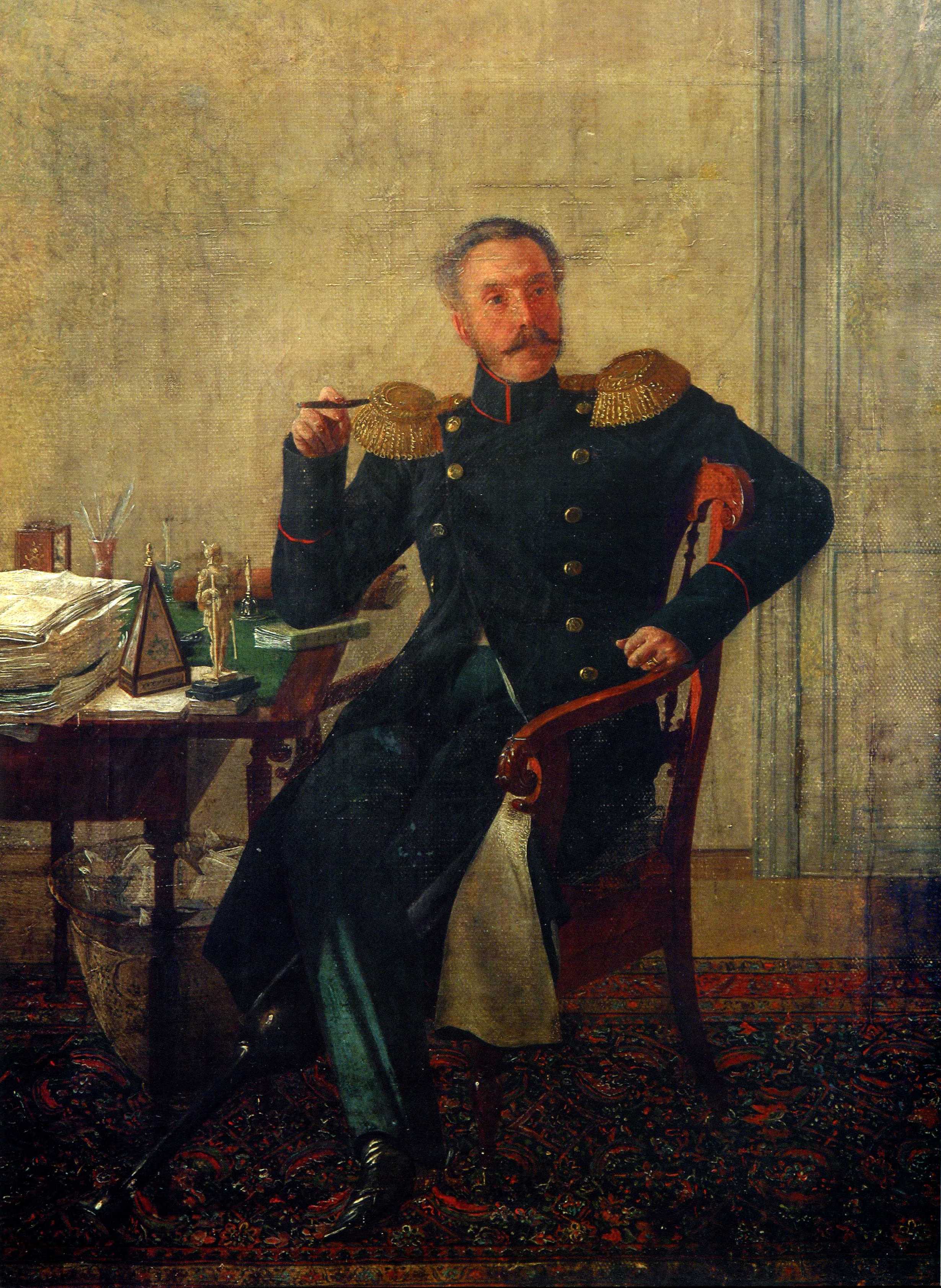 Крендовский. Портрет генерала Ивана Карловича Арнольди. 1847