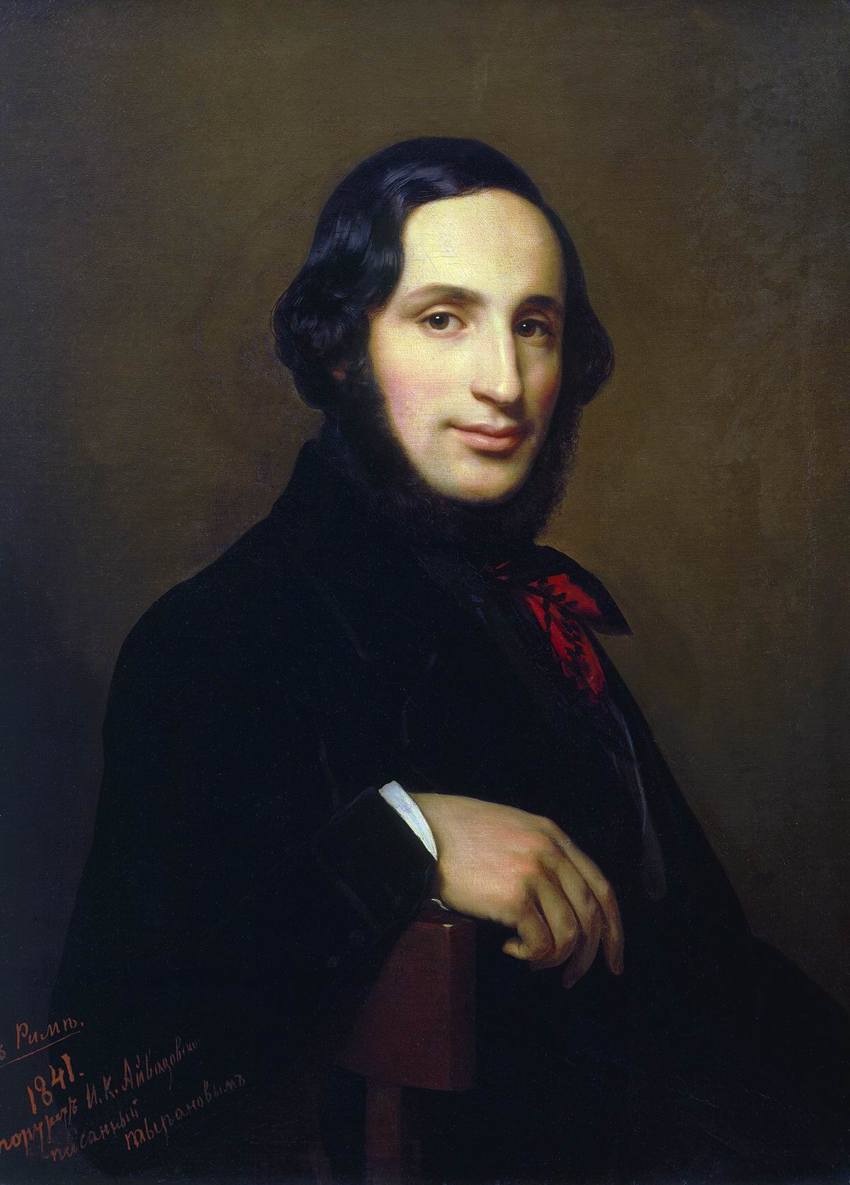 Тыранов. Портрет художника Ивана Константиновича Айвазовского. 1841