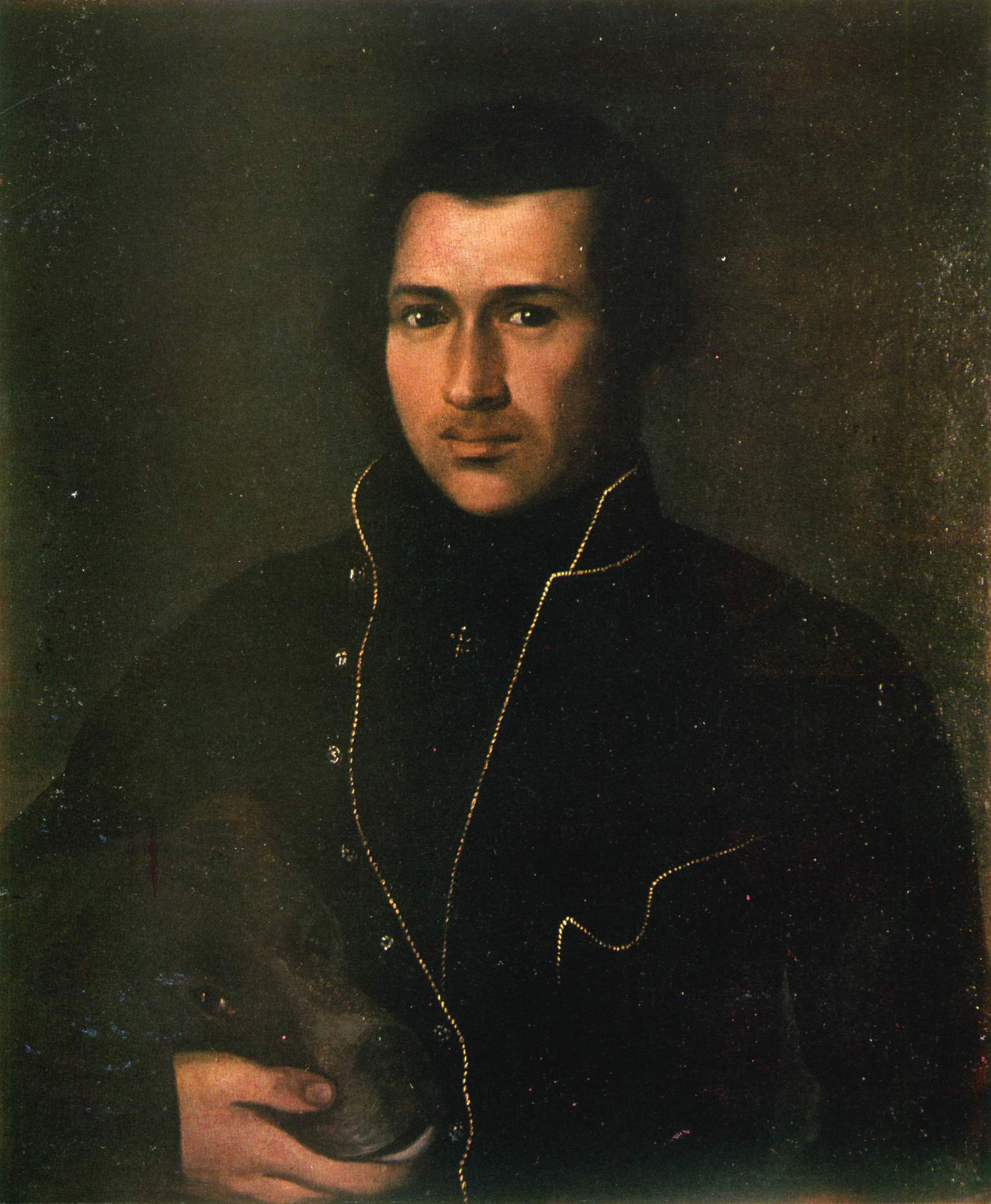 Мокрицкий. Портрет Е.П. Гребёнки. 1833