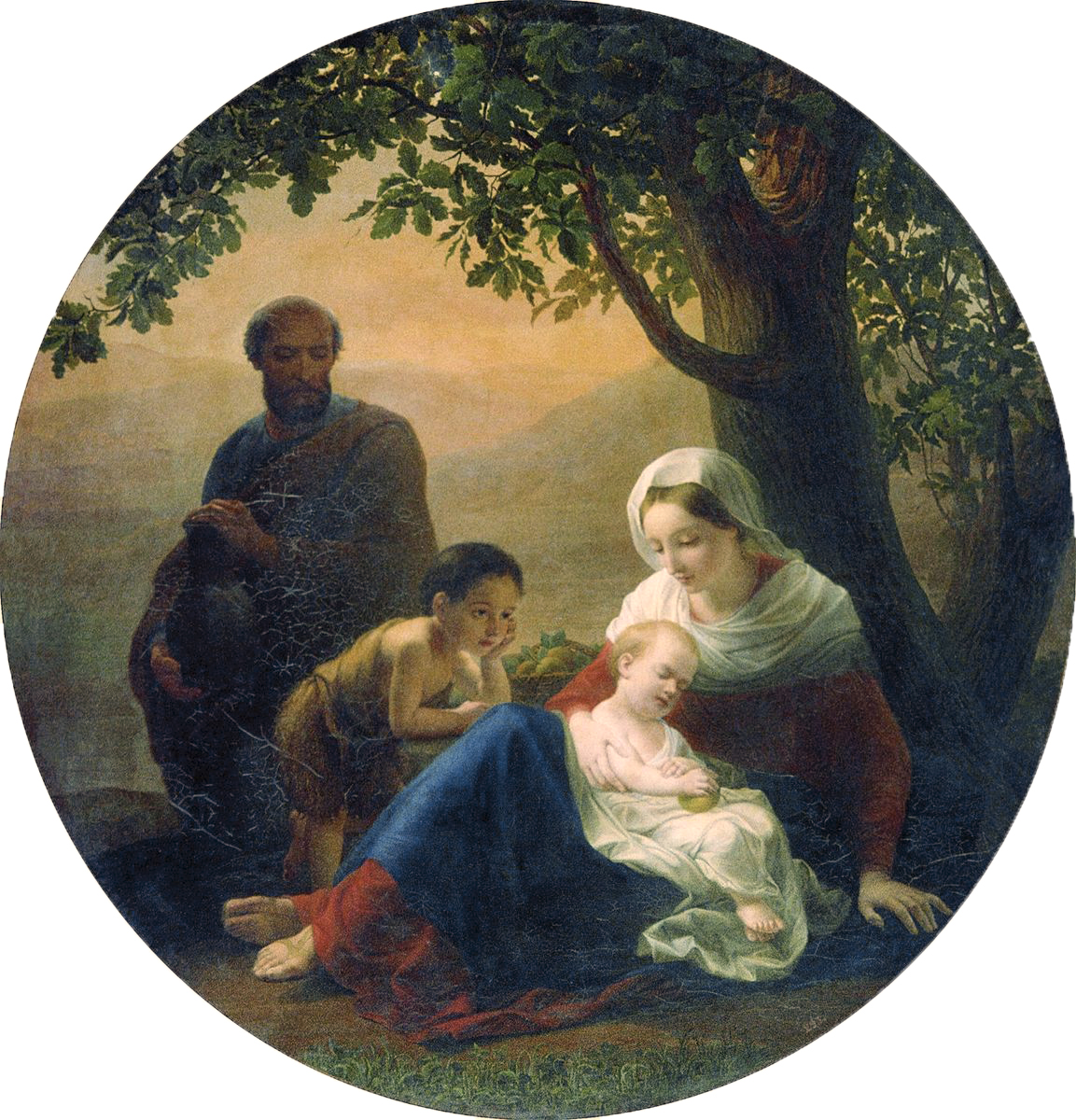 Шамшин. Святое семейство. 1858