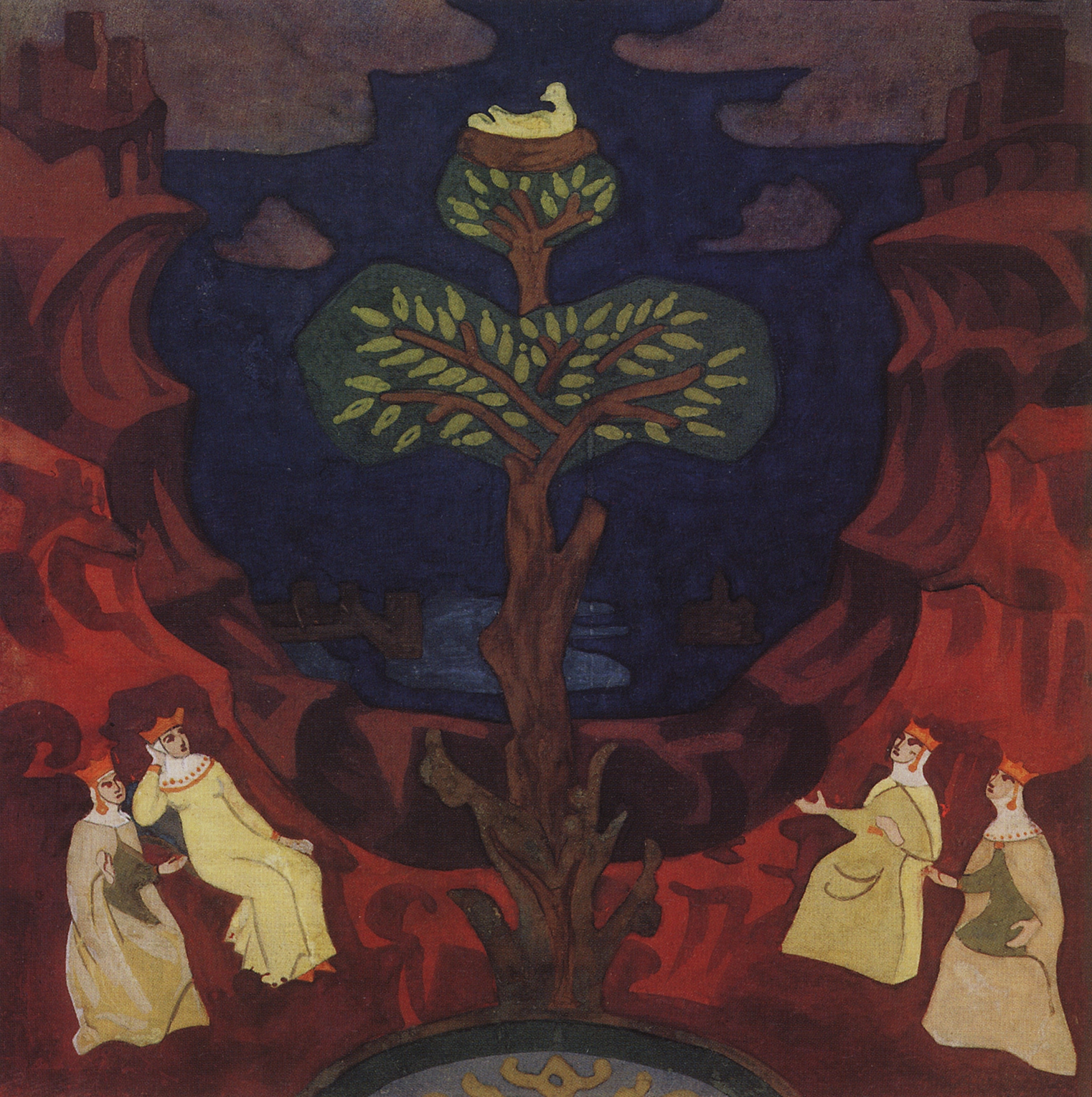 Рерих Н.. Гнездо преблагое. 1911