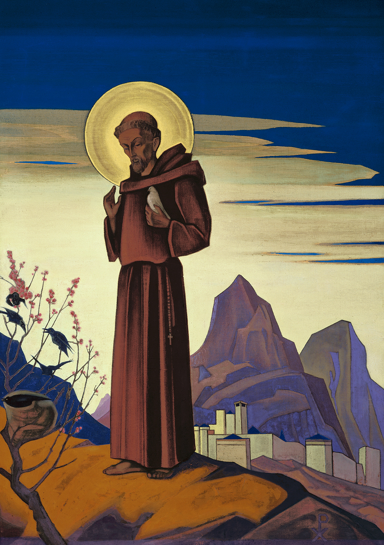 Рерих Н.. Святой Франциск. 1932