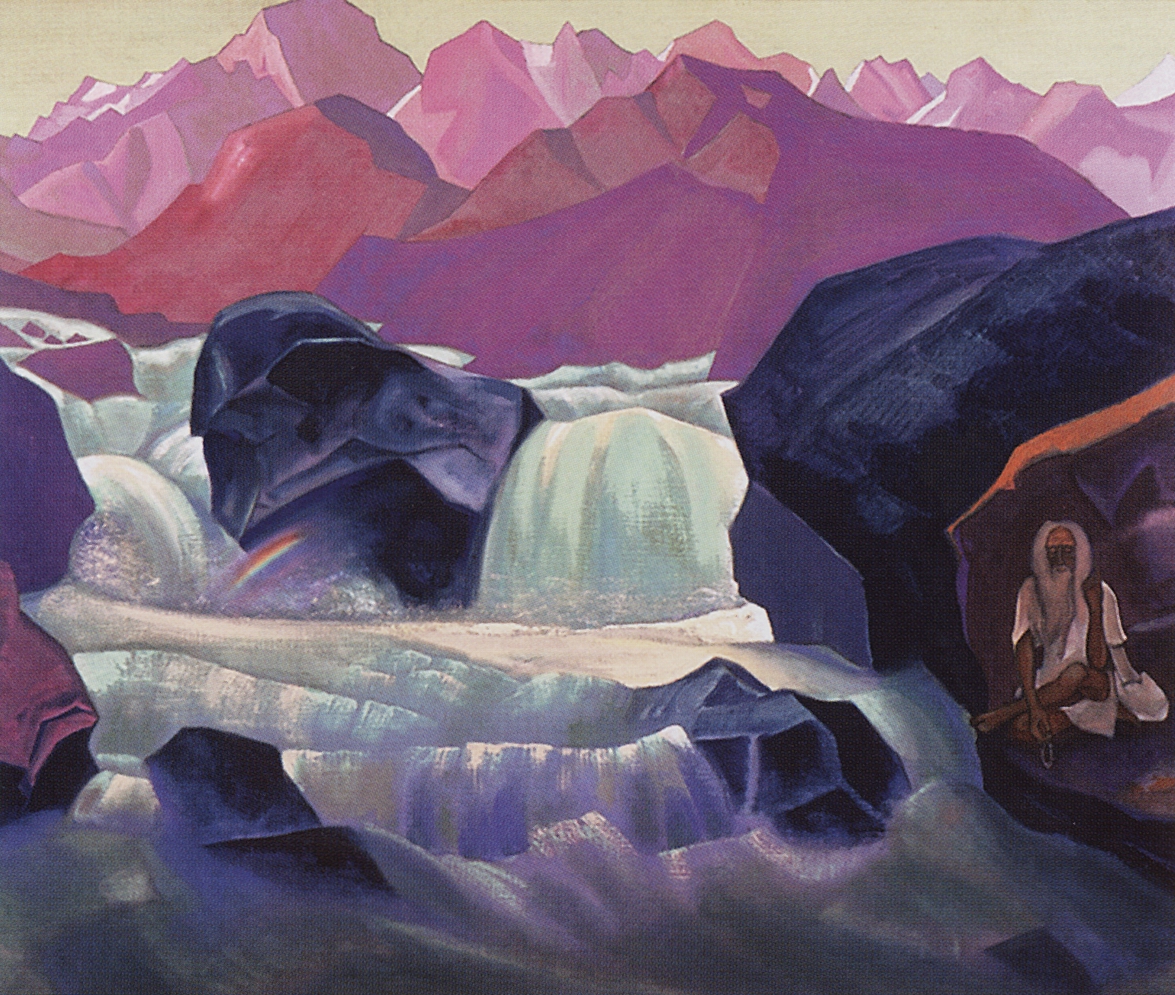 Рерих Н.. Река в Гималаях (Сантана). 1944