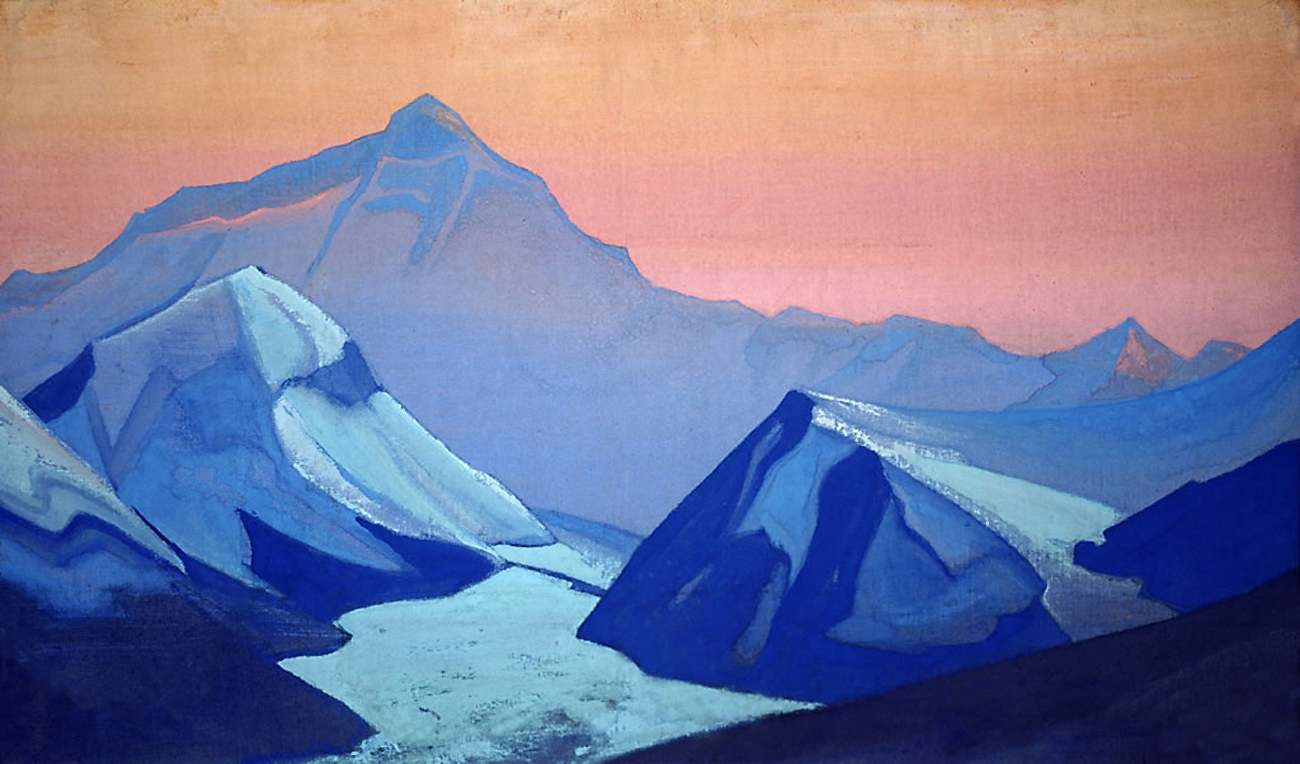 Рерих Н.. Гималаи. Эверест. 1938