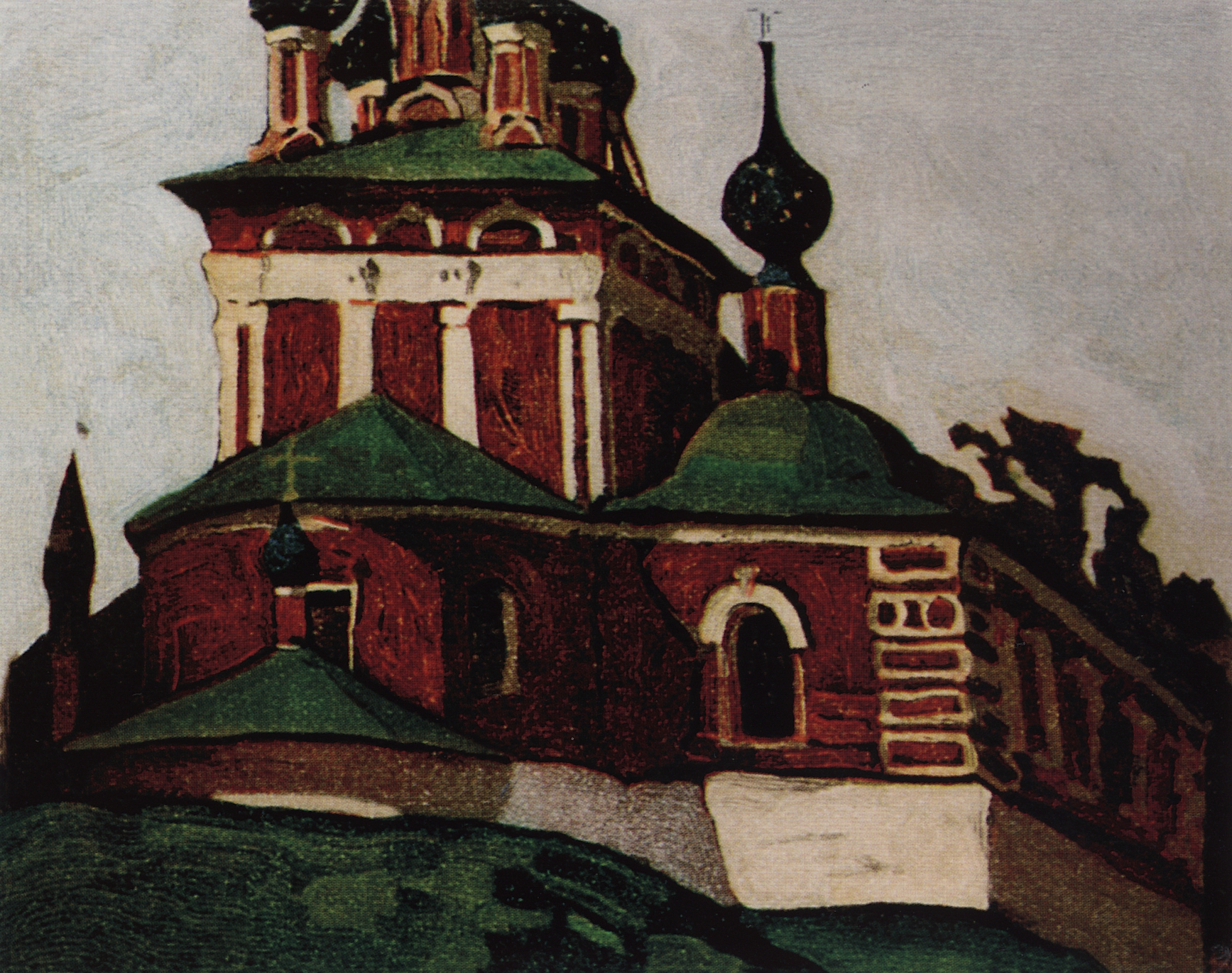 Рерих Н.. Углич. Церковь Царевича Дмитрия. 1904