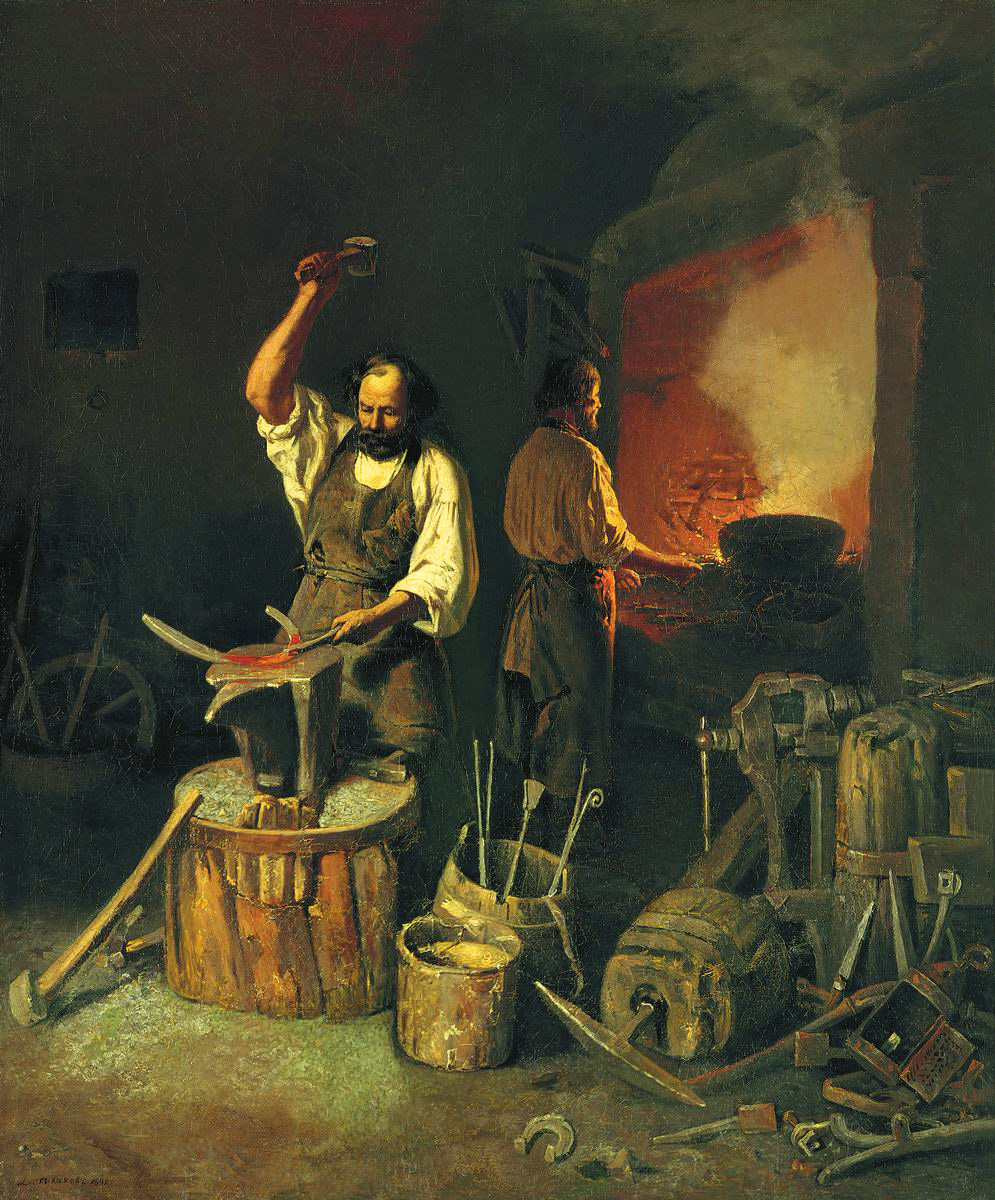 Плахов. Кузница. 1845