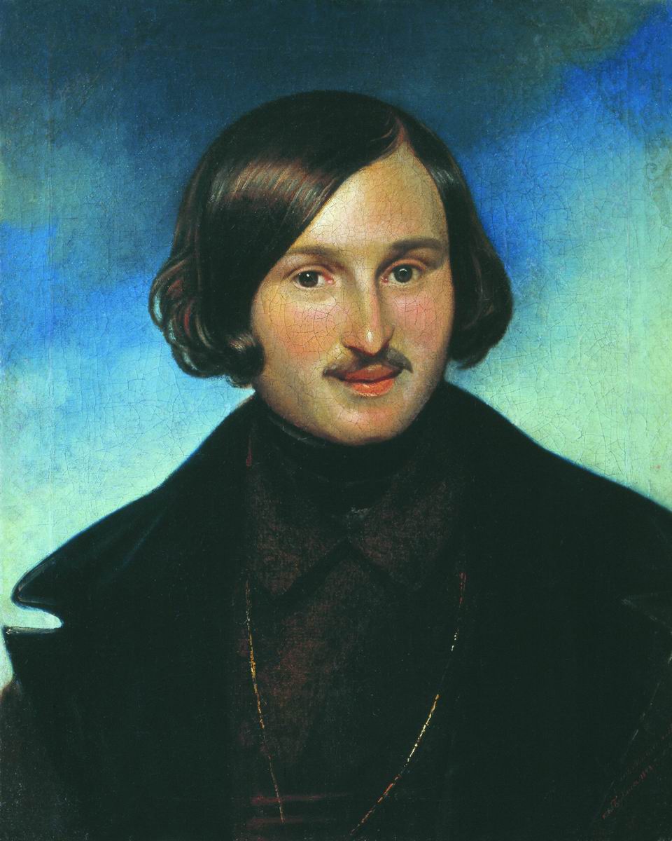 Моллер. Портрет писателя Н.В.Гоголя. 1848
