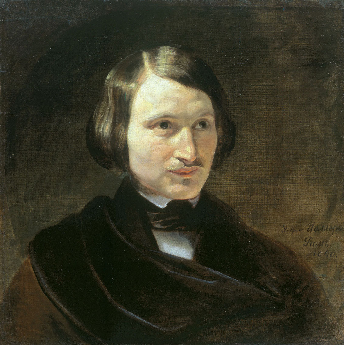 Моллер. Портрет Н.В. Гоголя. 1840