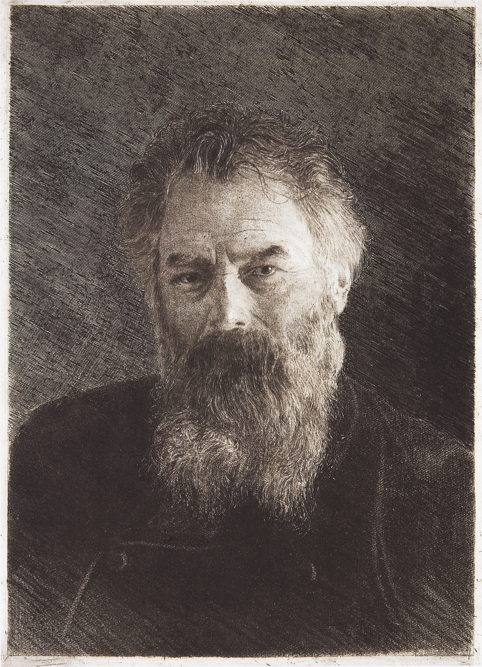 Шишкин. Автопортрет. 1886