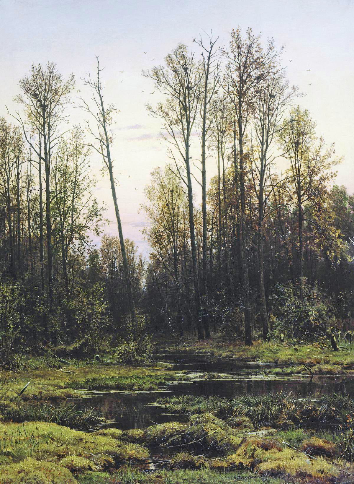 Шишкин. Лес весной. 1884